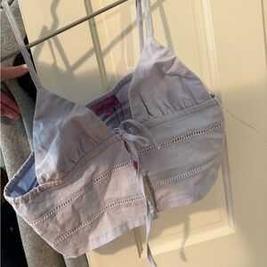 NWT edikted tie tank top